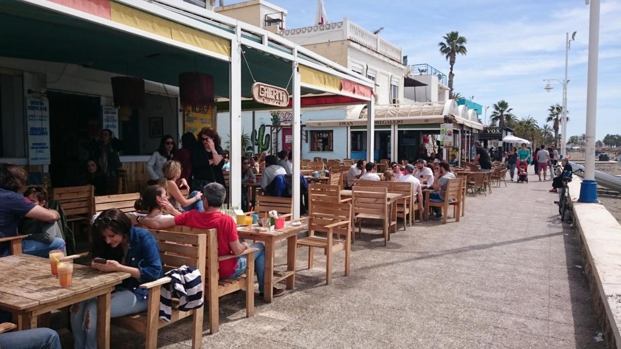 Casita La Playa Lägenhet Málaga Exteriör bild