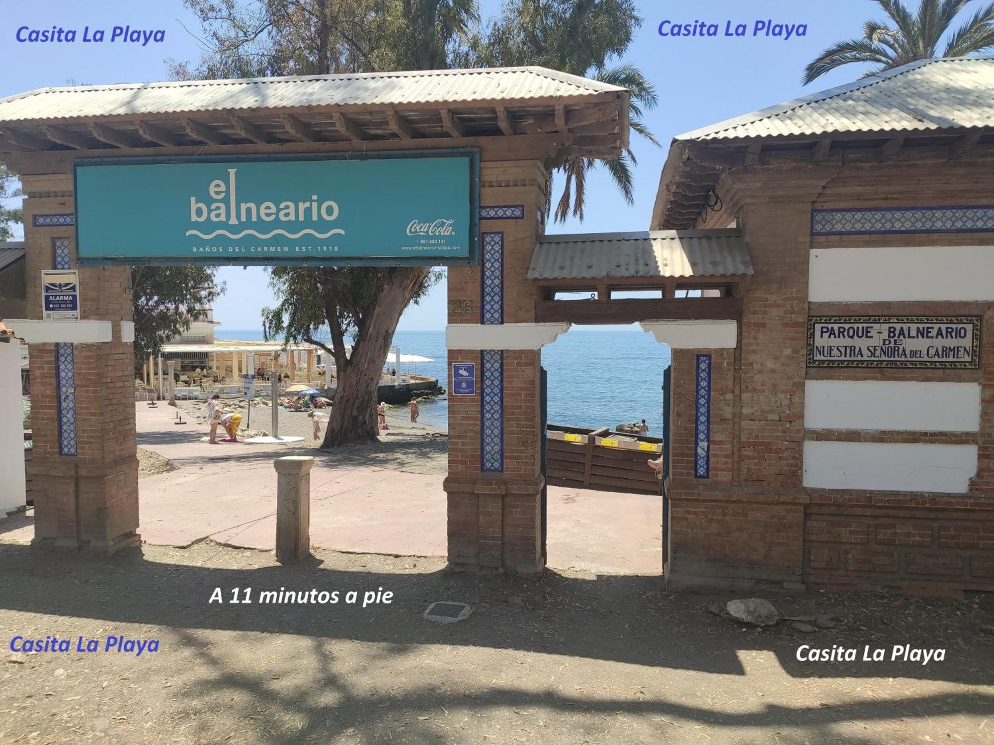 Casita La Playa Lägenhet Málaga Exteriör bild