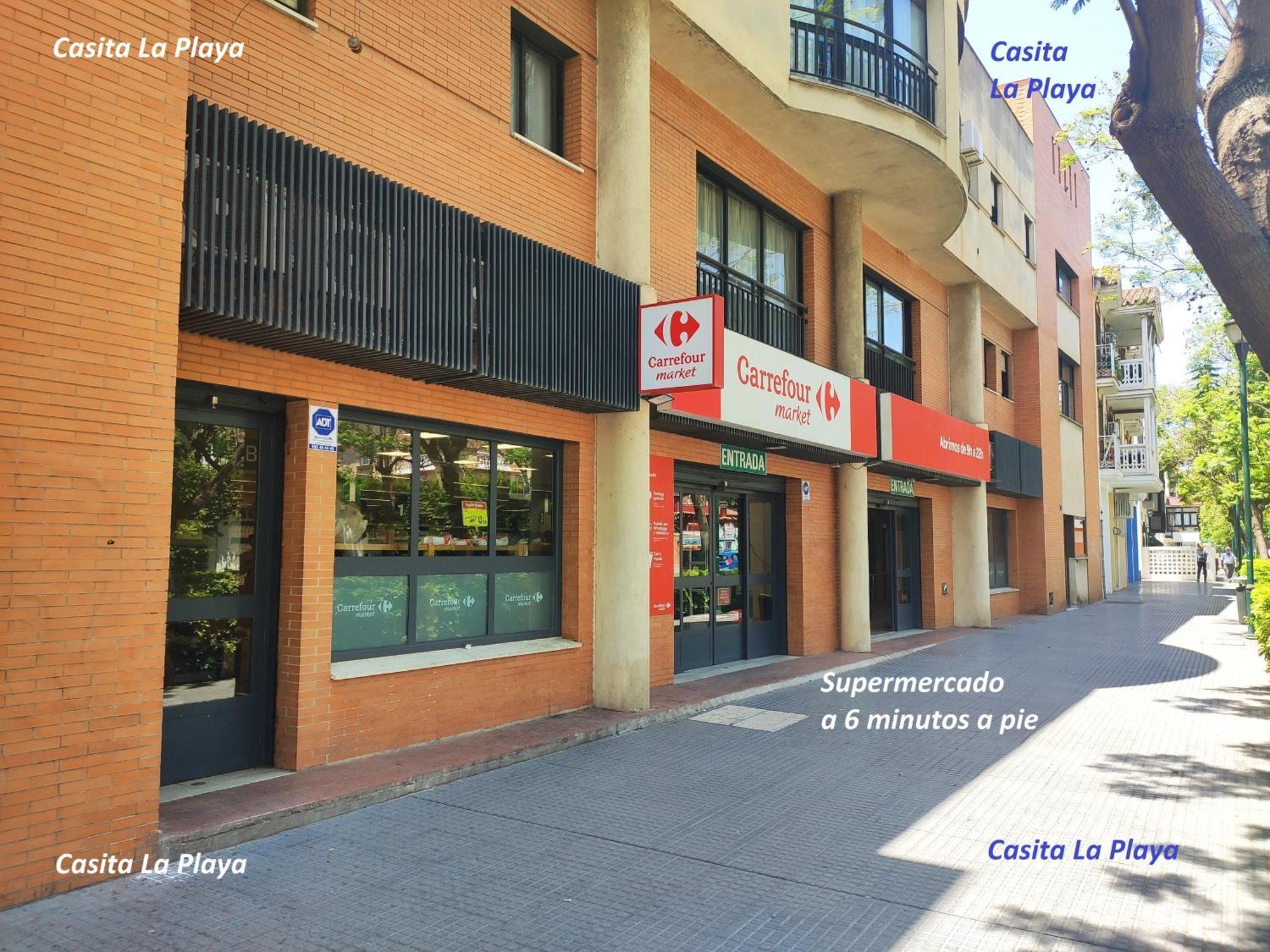 Casita La Playa Lägenhet Málaga Exteriör bild